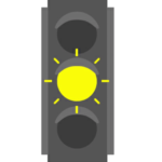 feux jaune clignotant