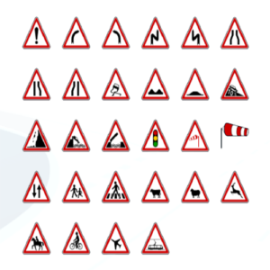 les panneaux de danger