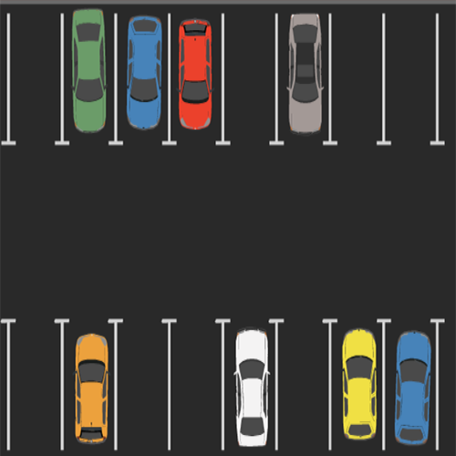 stationnement en bataille