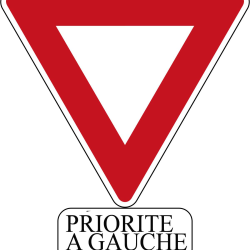 ceder priorité à gauche